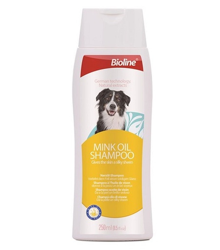 Bioline Dog/Cat Milk Oil Shampoo 250ml