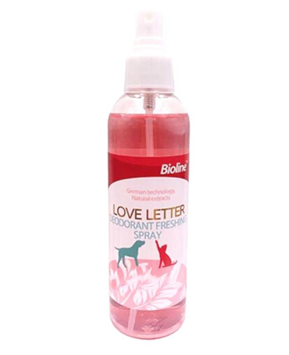 Bioline Dog/Cat Perfume Love Letter 207ml
