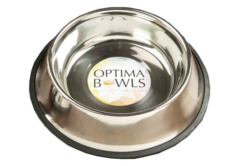 Optima Premium Platinum Anti-slip Classic Pet Bowl 32 oz 