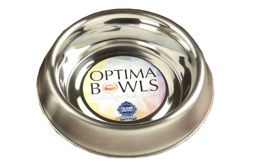 Optima Premium Platinum Dog/Cat Anti-Insect Silicone-Bonded Bowl 32 Oz
