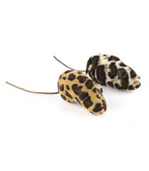Pets.Love.Earth Cat Fuzzy Mice 2pcs