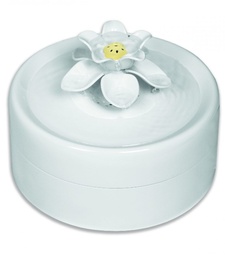 Pioneer Dog/Cat Magnolia Drinking Fountain USB Plug 55oz White
