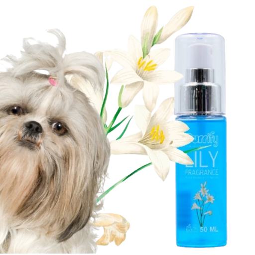 Purrify  Dog/Cat Floral Essence Oil Spray Lily Fragrance 50Ml