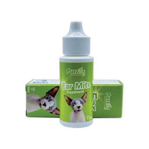 Purrify Dog/Cat Ear Mite Drop Oil 30ml