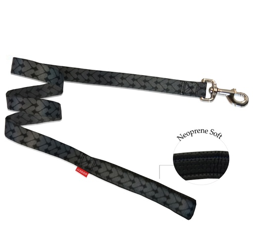 [33774] Go Get Leash Neoprene Handle  Grigi L 2.5*120cm