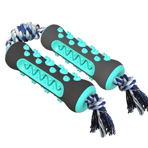 [41302] High Resist Dog Toothbrush/2 Connec.Set Black/Blue 600x50mm
