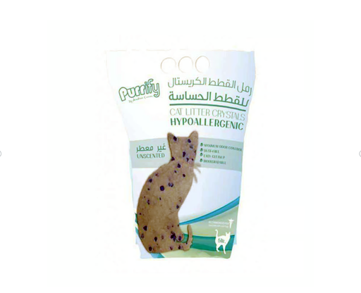 PURRIFY CAT LITTER CRYSTALS UNSCENTED 5L (1*6)
