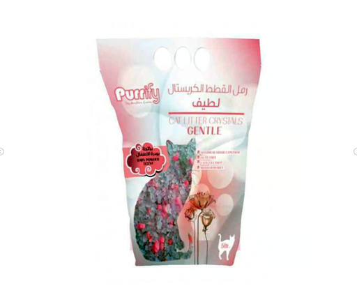 PURRIFY CAT LITTER CRYSTALS BABY POWDER SCENT 5L