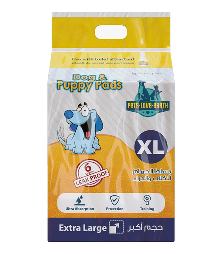 PETS LOVE EARTH-PET PADS X-LARGE (60x90cm) (1*10)